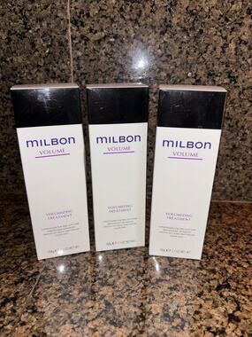 3 new bottles-Milbon volumizimg treatment